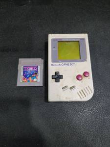 lot 3980 image: Nintendo Game Boy Console with Tetris Game Unknown Working Condition