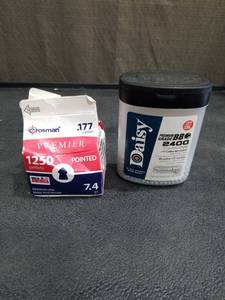 lot 4766 image: Air Gun Pellets and BBs Ammunition Bundle Not Full