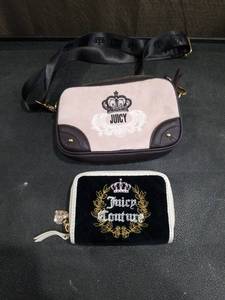 lot 4783 image: Juicy Couture Crossbody Bag and Wallet Set