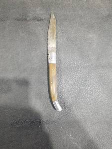 lot 4805 image: Folding Pocket Knife with Wood Handle