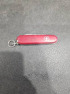lot 4808 image: Victorinox Swiss Army Knife Multi-Tool with Red Handle