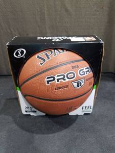 lot 4840 image: Spalding Pro Grip Basketball Size 6 IndoorOutdoor