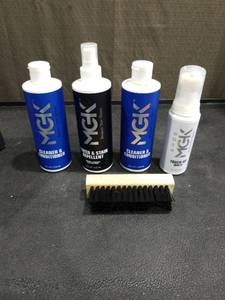 lot 4846 image: BR. NEW FACTORY PACKED SHOE MGK MAGIC MVP COMPLETE SHOE CARE CLEANER KIT WGIFT