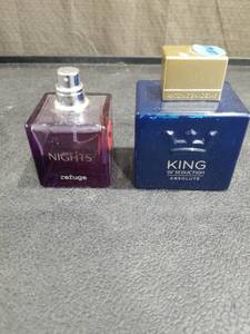 lot 4865 image: Designer Mens Cologne Collection - King of Seduction and Nights Refuge Not Full