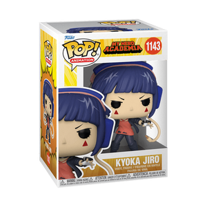 lot 4880 image: Funko Pop My Hero Academia Kyoka Jiro 1143 with Protector