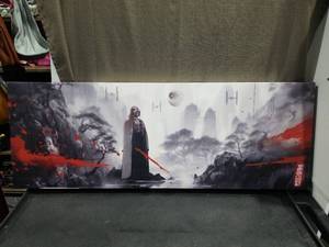 lot 4917 image: Star Wars Darth Vader Canvas Wall Art Print