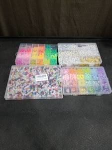 lot 4940 image: Mixed Craft Beads and Letter Beads Collection Set