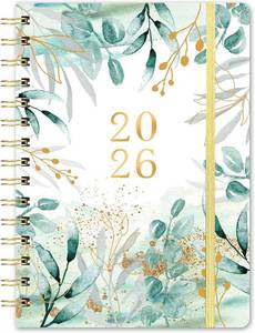 lot 4029 image: 2026 Planner - Planner 2026 Weekly and Monthly, 6.4 x 8.5, 2026 Planners Weekly and Monthly with 12 Colorful Tabs, Functional Pages, Inner Pocket