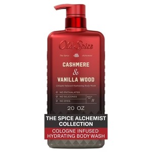 lot 4121 image: Old Spice Body Wash for Men, The Spice Alchemist Collection, Cashmere and Vanilla Wood, 20oz