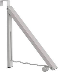 lot 4125 image: Hleelomi Clothes Drying Rack for Laundry Room Organization,Foldable Over The Door Drying Racks for Saving Space, Warm Gray 1 Pack