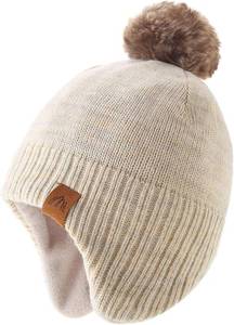 lot 4147 image: Moon Kitty Baby Boys Hats Toddler Beanies for Boys Winter Fleece Winter Hat Boys STOCK PHOTO APPROXIMATE HAT IS STRIPED