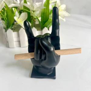 lot 4218 image: Drumstick Display Stand Rack, Drum Stick Holder, Wand Display Stand, Funny Gift for Drummer, Color is Green