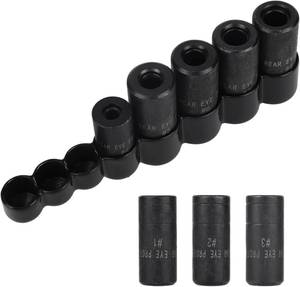 lot 4233 image: 70500 Faucet Socket Set, Tap and Die Set Used with 14 Inch and 38 Inch Drive Fit for 12 Inch and 18 Inch NPT, up to 12mm Metric MCTi Standard Faucet for Threading Handle Task & Socket Wrench