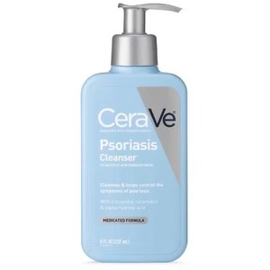 lot 4238 image: CeraVe Psoriasis Cleanser with Salicylic Acid Psoriasis Wash - Unscented - 8 fl oz