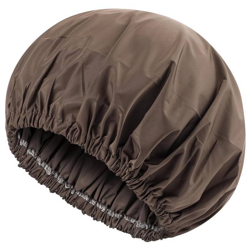 lot 30285 image: Shower Caps For Women Reusable Waterproof Keeping Hair Dry When Taking a Bath