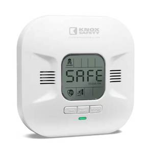 lot 3954 image: Plug-in Carbon Monoxide Alarm, Digital Display, Voice Alerts, Bilingual, Ten Year Battery Backup