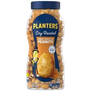 lot 4346 image: Planters Honey Dry Roasted Peanuts - 16oz