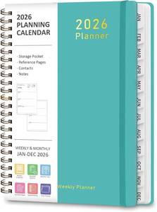 lot 4381 image: Planner 2026-2027, Weekly and Monthly Academic Year Calendar Planner, July 2026 - June 2027, Daily Agenda Book for Office School Supplies, Letter Size(8.5 x 11)
