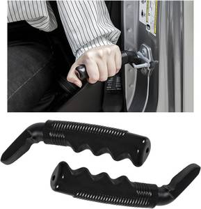 lot 4386 image: Augeny Car Door Handle for Elderly, Multifunctional Portable Vehicle Assist Support Handle, Automotive Door Assist Bar Helps Get Out, Universal Assistive Device for Seniors, Handicapped (Black, 2PCS)