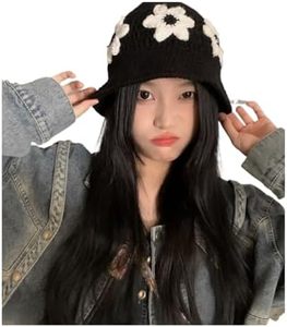 lot 4472 image: Floral Beanie Hats for Women Stylish Cute Cap with Inspired Design