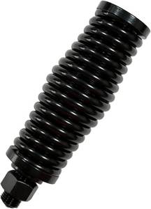 lot 4491 image: CB Radio Barrel Spring Mounting Base Black Compatible with UTV ATV Truck Car Radio and LED Whip Lights