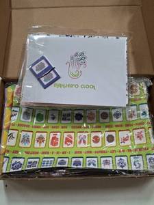 lot 4506 image: FUYIHGL  12PCS Mahjong Gift Set with Greeting Cards & Envelopes
