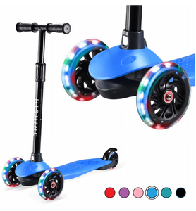 lot 3939 image: Hishine Kids Kick Scooter HS-SC12, Blue