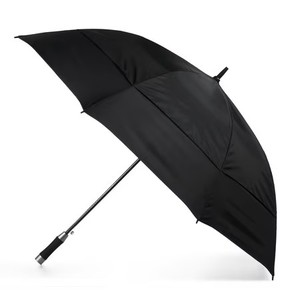 lot 4867 image: Totes Vented Auto Open Stormbeater Golf Stick Umbrella With SunGuard - Gray  White