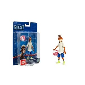 lot 4878 image: Jada GOAT The Movie Will Harris (Casual Version) Action Figure   5  Scale Collectible with Roarball Accessory 4.5  Figure by Jada Toys