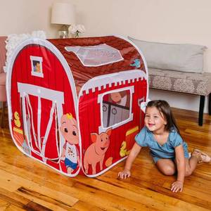 lot 4883 image: CoComelon Old MacDonalds Musical Barn Play Tent