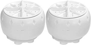 lot 5003 image: ULTECHNOVO Portable Mini Washing Machine for Apartment and Rv Use Compact Countertop Automatic Washer with Turbo Cleaning and USB Power Supply Gentle Underwear Laundry