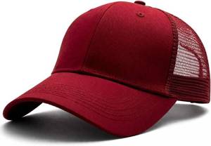 lot 5121 image: MDSTYLE Trucker Hat for Men Women, Mesh Back Snapback Cap, Cotton Front Adjustable Baseball Hat, Breathable Summer Outdoor