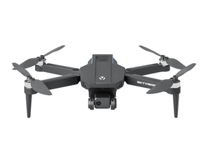 lot 4896 image: Vivitar SkyVision 4K Ultra HD GPS Foldable Video Drone, 4.3-Inch Display Controller, Brushless Motors, 1-Axis Gimbal, VR Headset, 17-Minute Flight Time