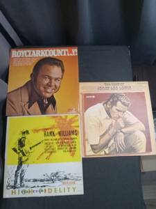 lot 3963 image: Classic Country Music LP Collection - Williams, Clark, Lewis Records