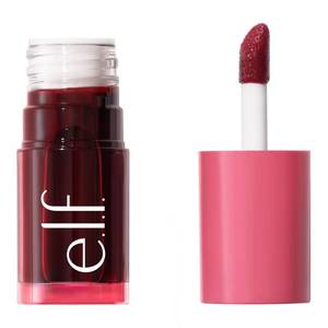 lot 45800 image: e.l.f. Sheer For It Blush Tint, Multi-Use, Long-Lasting Lip & Cheek Makeup, Creates A Natural Flush Finish, Vegan & Cruelty-Free, Left On Red - Retail $5