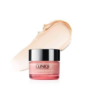 lot 45802 image: Clinique All About Eyes Rich Eye Cream For Dark Circles With Hyaluronic Acid  Hydrating, Brightening  Depuffing, 1 Ounce - Retail $66