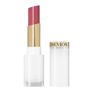 lot 45828 image: REVLON Super Lustrous Glass Shine Balm, Hydrating Tinted Lip Balm with Hyaluronic Acid, Aloe & Rose Quartz, 005 Glossed Up Rose, 0.11 oz - Retail $9