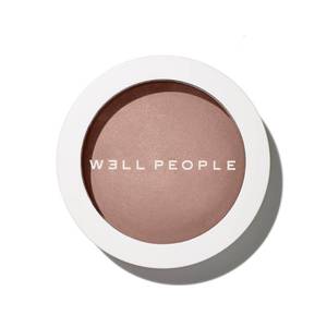 lot 45831 image: Well People Superpowder Bronzing Powder, Hydrating Baked Bronzing Powder For A Natural Glow, Semi-matte Finish, Vegan & Cruelty-free, Golden Hour - Retail $14