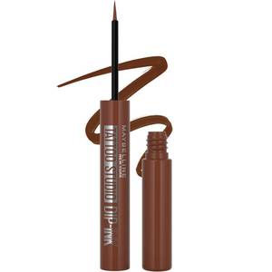 lot 45849 image: MAYBELLINE Tattoo Studio Dip-Ink Liquid Eyeliner, Waterproof Eyeliner With Up to 24 Hour Wear, Brown Expression, 1 Count - Retail $8