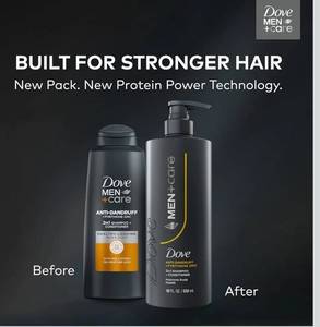 lot 45858 image: Dove MenCare Anti-Dandruff 2-in-1 Shampoo and Conditioner Set - Retail $8