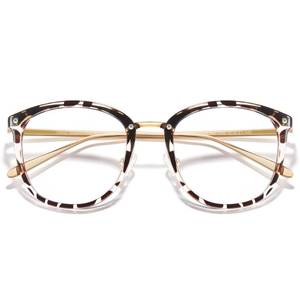 lot 45869 image: Blue Light Glasses for Woman, Stylish Cat Eye Blue Light Blocking Computer Glasses for Working, Laptop and Screen Use - Retail $22