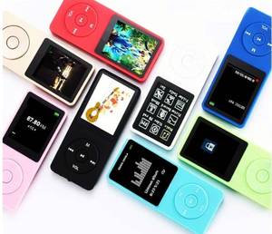 lot 45911 image: MP3 Player, Music Player with 16GB Micro SD Card, Build-in SpeakerPhotoVideo PlayFM RadioVoice RecorderE-Book Reader, - Retail $22