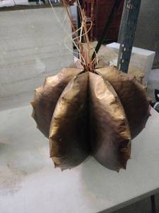 lot 25294 image: Bronze Metal Gourd Home Decor Sculpture