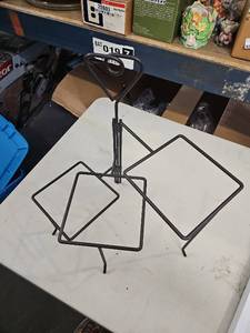 lot 25414 image: Pampered Chef Simple Additions 3-Tiered Swivel Serving Stand