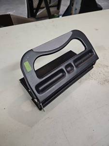 lot 25417 image: heavy-duty 3-hole paper punch