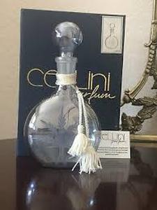 lot 25288 image: collectible handmade glass perfume bottle from the Cellini Parfum collection