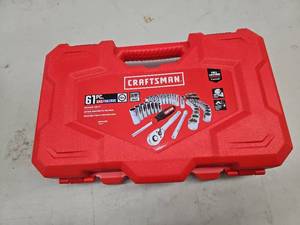 lot 58179 image: 61-piece mechanics tool set