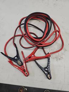 lot 58185 image: Jumper Cables with Clamps