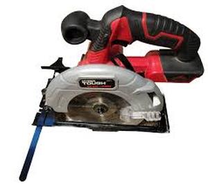 lot 58138 image: Hyper Tough 20V Max Lithium-Ion Cordless 6-12 inch Circular Saw With Battery