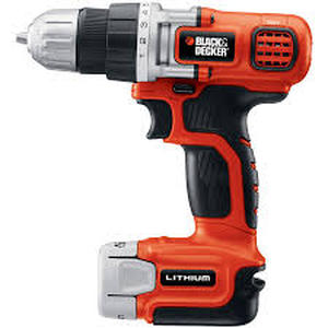 lot 58154 image: Black & Decker 12-Volt Cordless DrillDriver